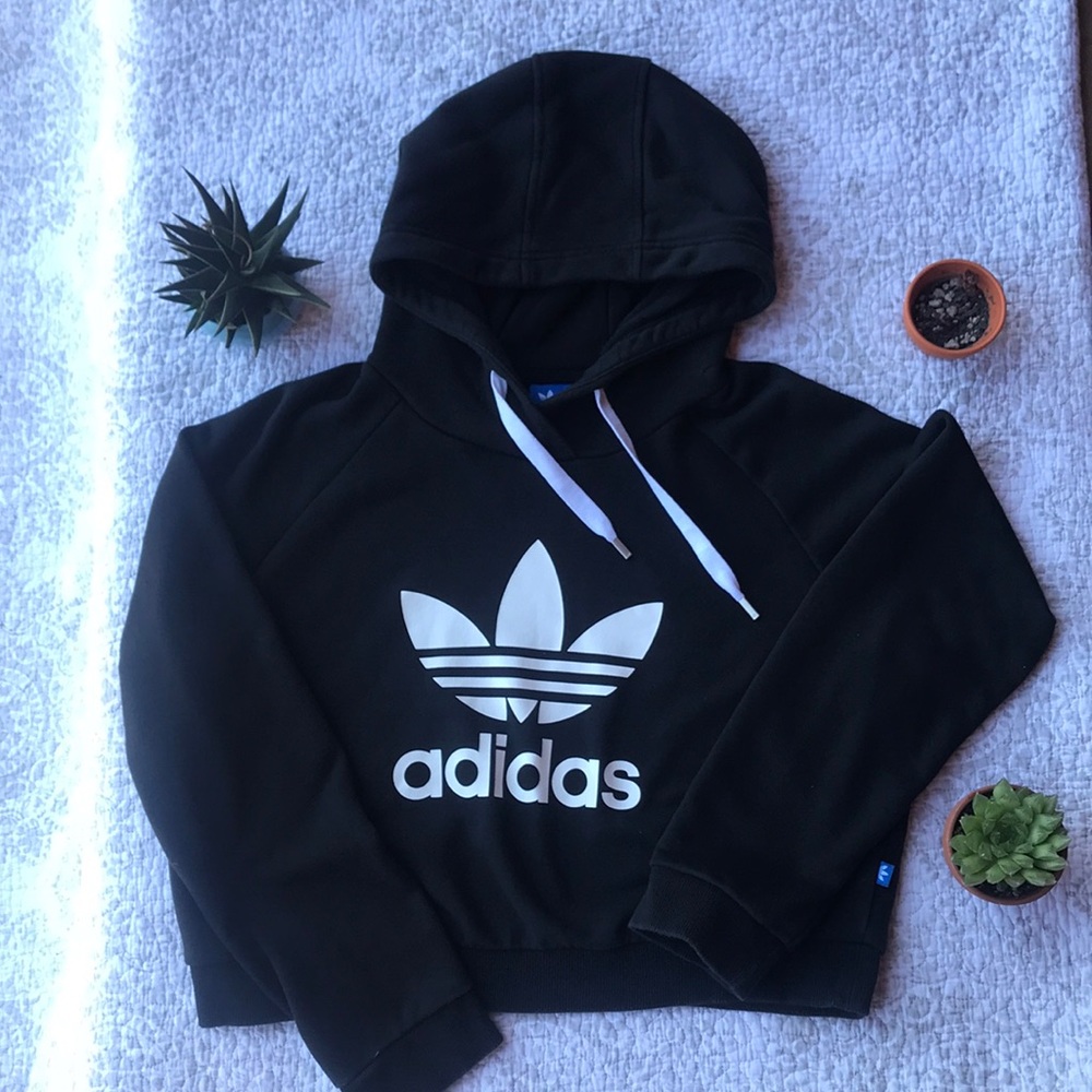 adidas crop sweatshirt